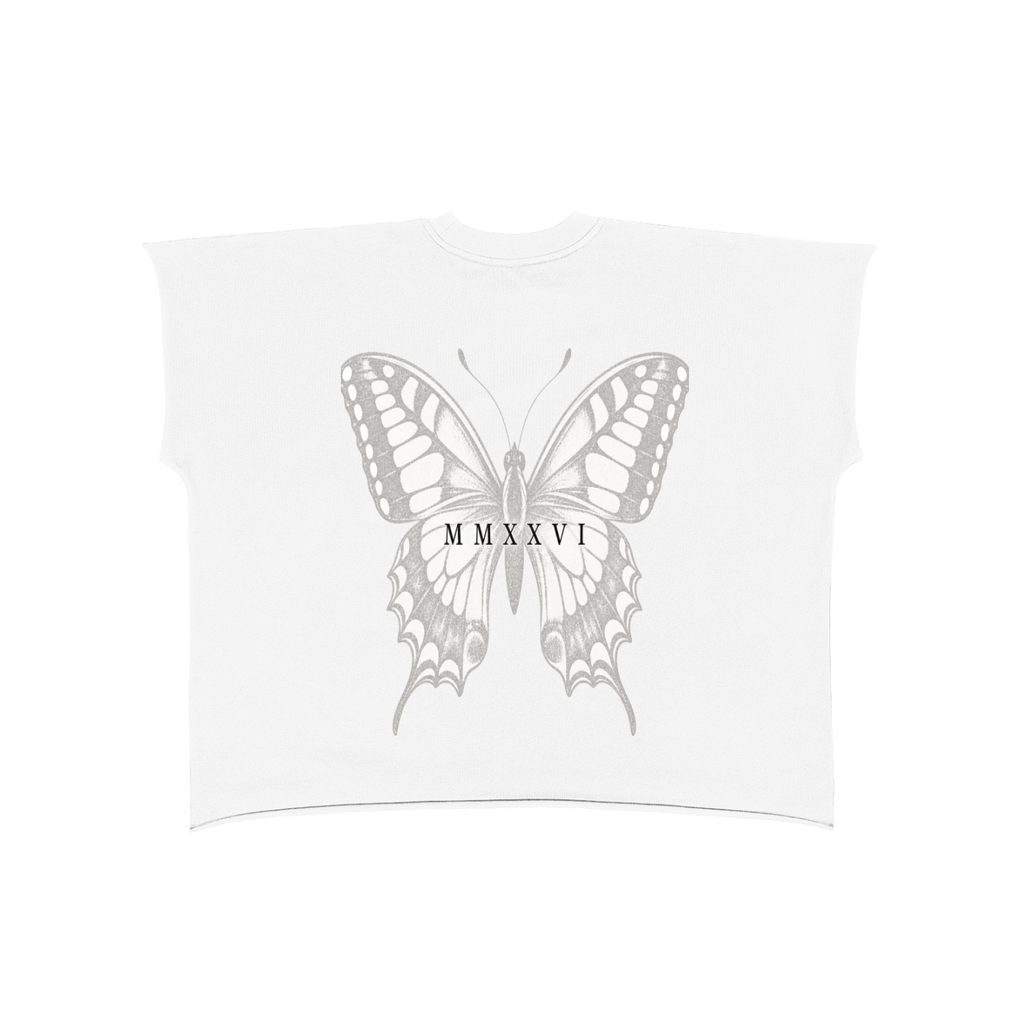 Metamorphosis Raw Edge Boxy Tee