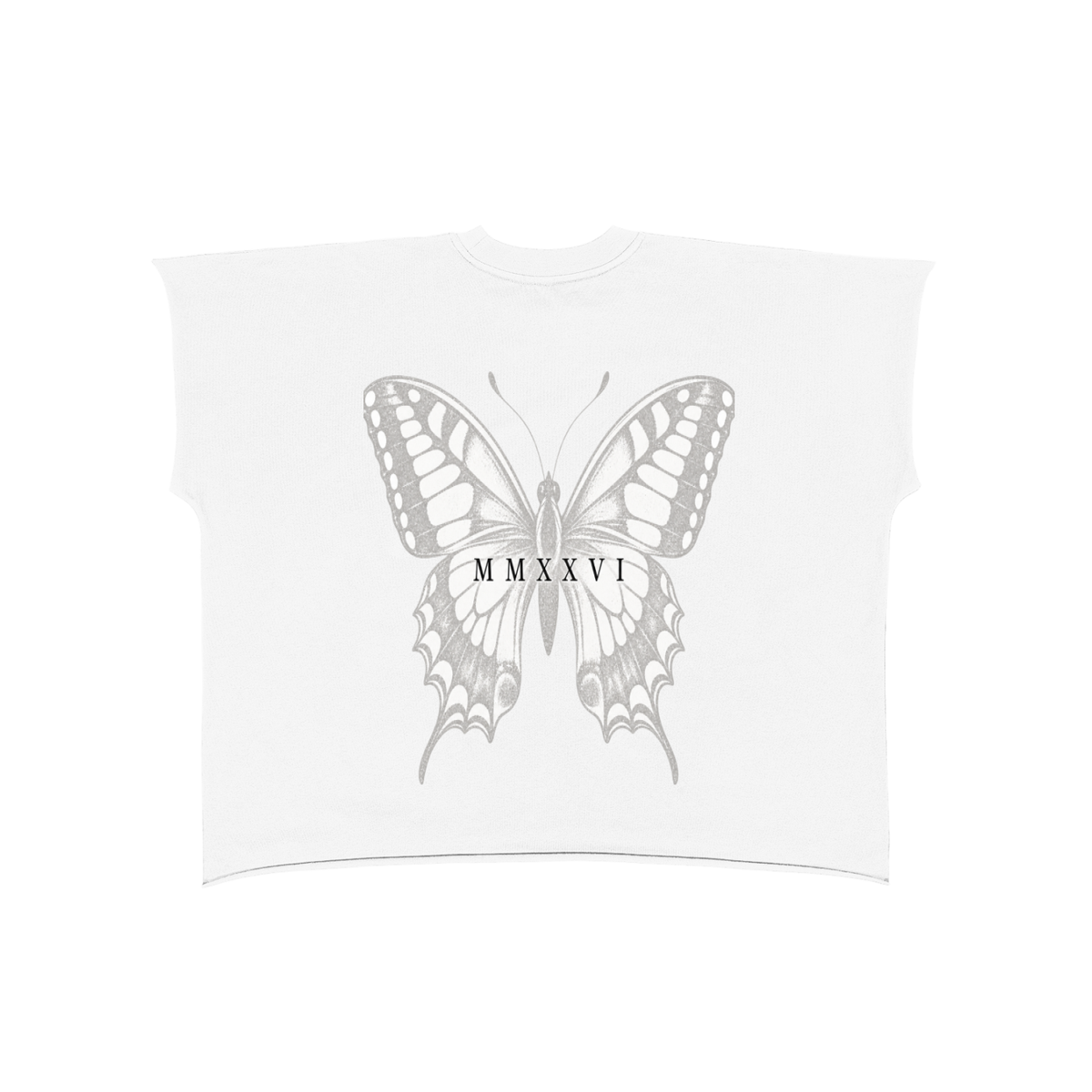 Metamorphosis Raw Edge Boxy Tee