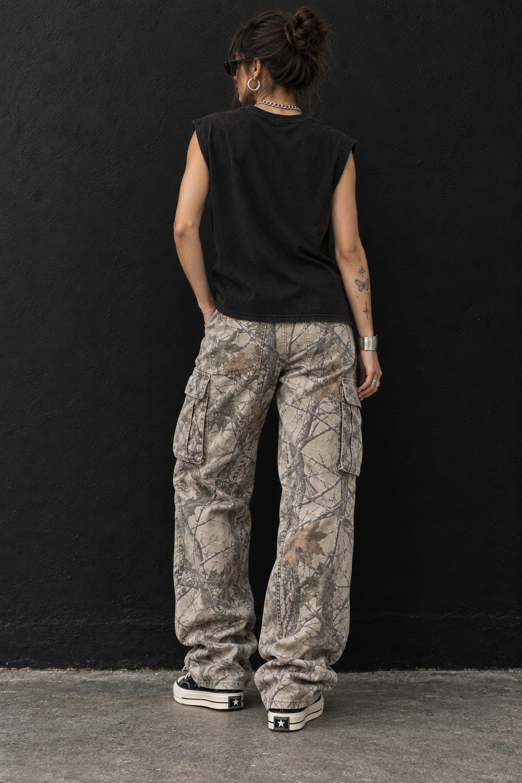 Voltage French Terry Boxy Tank